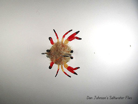 Mandaclawrian Raghead Crab - Tan, Red CB1345