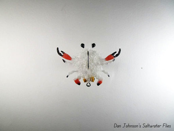 Mandaclawrian Raghead Crab - White Red CB1362