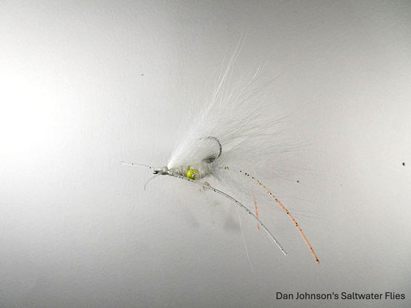 Squimp, Arctic Fox - White Pearl Legs, Bead Chain - BF1378