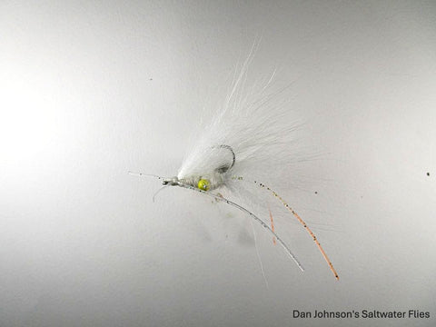 Squimp, Arctic Fox - White Pearl Legs, Bead Chain - BF1378