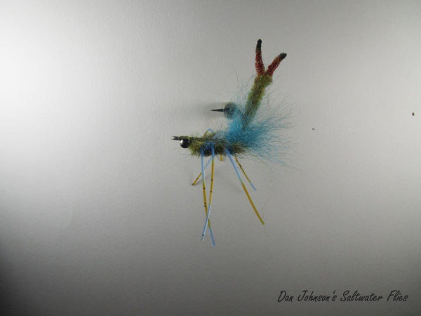 Strong Arm  Raghead Crab - Olive Blue CB1175A