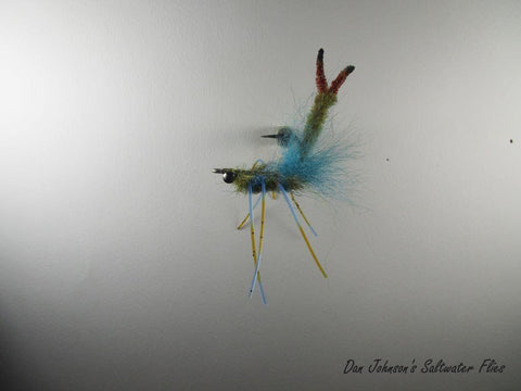Strong Arm  Raghead Crab - Olive Blue CB1175A