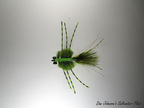Striper Green Crab - Green Barred Legs  CB1194J