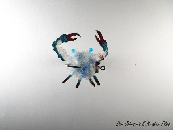 Clawed Raghead Crab - Blue White  CB1200