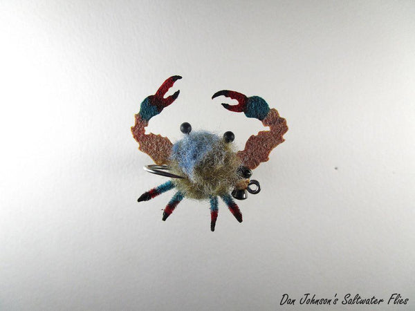 Clawed Raghead Crab - Blue Tan CB1202