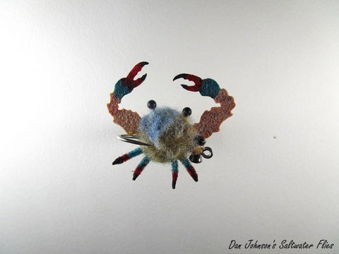 Clawed Raghead Crab - Blue Tan CB1202