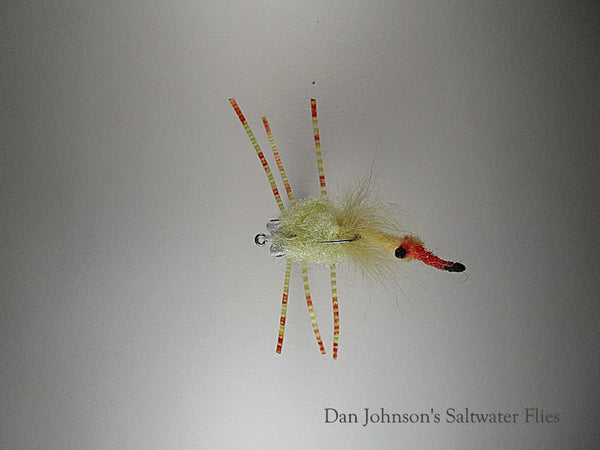 Strong Arm  Raghead Crab - Cream Orange Barred Legs CB1516