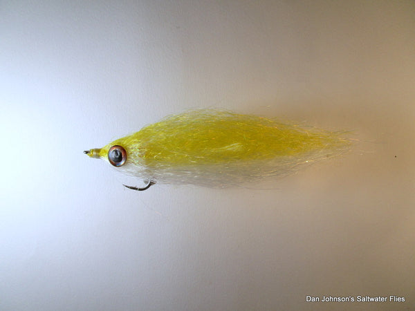 Fat Boy Baitfish - Yellow White - IF0882