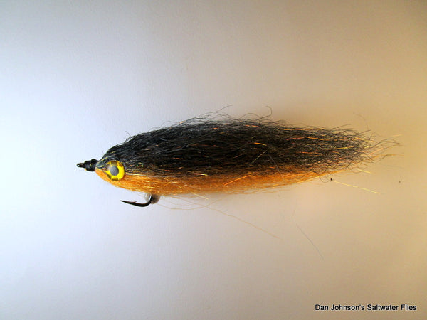 Fat Boy Baitfish - Black Orange - IF0890