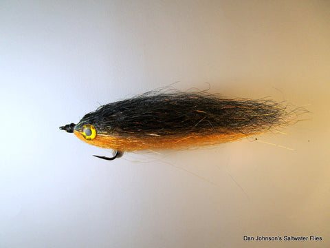 Fat Boy Baitfish - Black Orange - IF0890