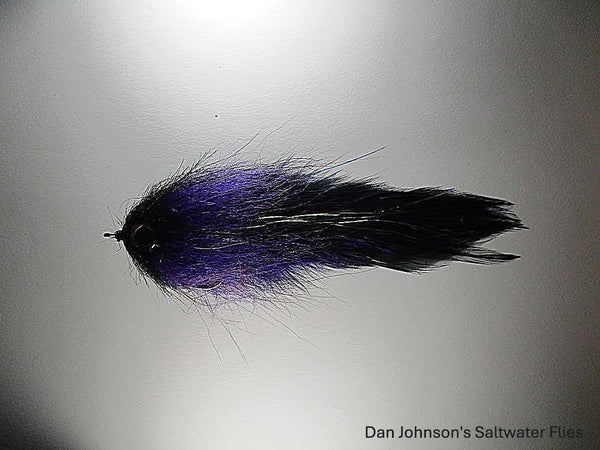 Parana River Streamer - Black Purple IF1264