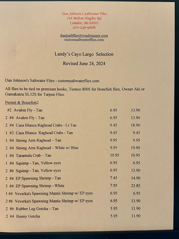 Landy's Cayo Largo Selection #1