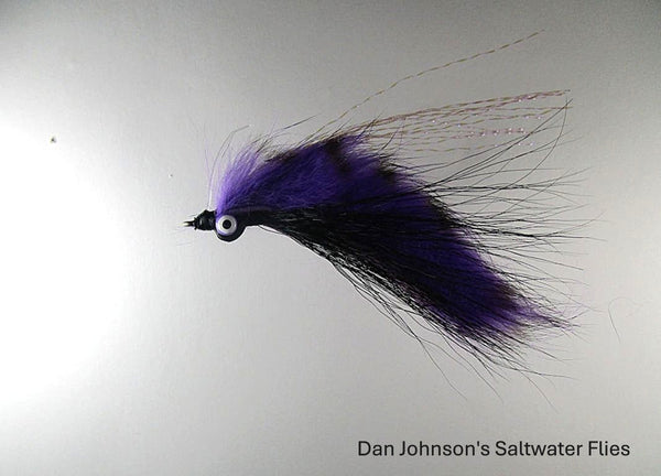 Bunny Clouser - Black Purple IN1632C