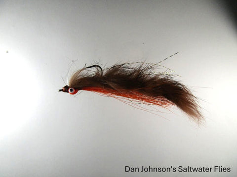 Bunny Clouser - Barred Brown Orange IN1634