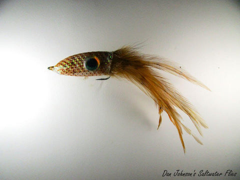 Striper Squid - Tan  NES139