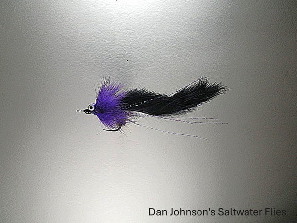 Tarpon Bunny, Weighted - Purple Black TP1417