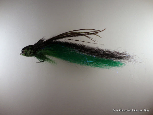 Flat Nose Andino Deceiver - Green Black , Synthetic AD210
