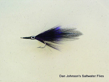 Juvenile Tarpon - Purple Black  BTP07