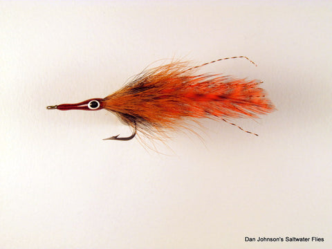 Juvenile Tarpon - Fox Squirrel/ Orange Grizzly  BTP08