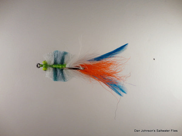 Louisiana Redfish Crab White Blue Orange CB035