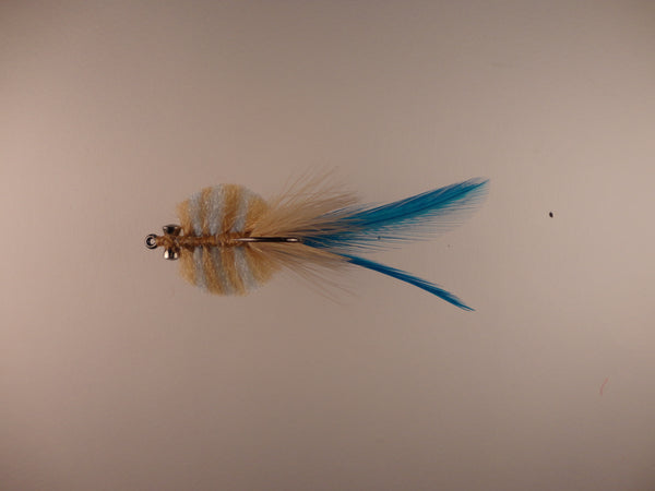 Louisiana Redfish Crab Tan Light Blue CB038
