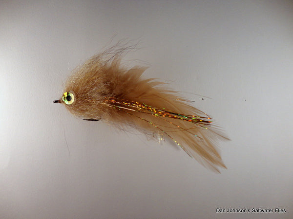 Brush Fly - Tan - Hackle  IF066B
