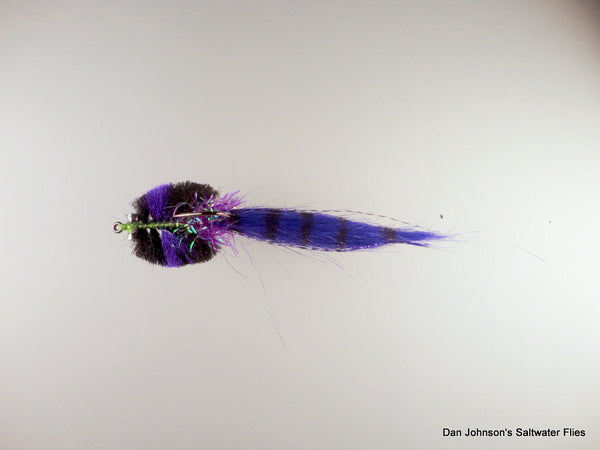 Georgia Redfish Kwan, Purple Black - CB034