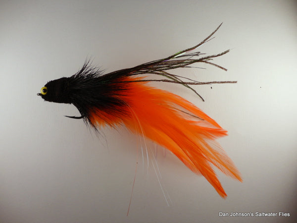 Andino Deceiver - Black Orange, Hackle  IF015