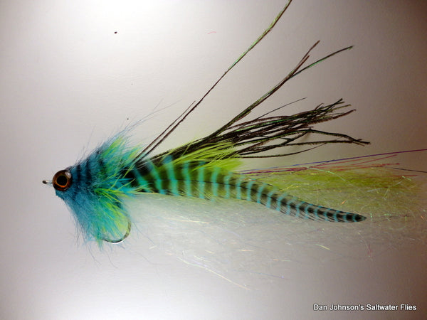 El Chupacabra Fly - Blue Chartreuse (ELC02)