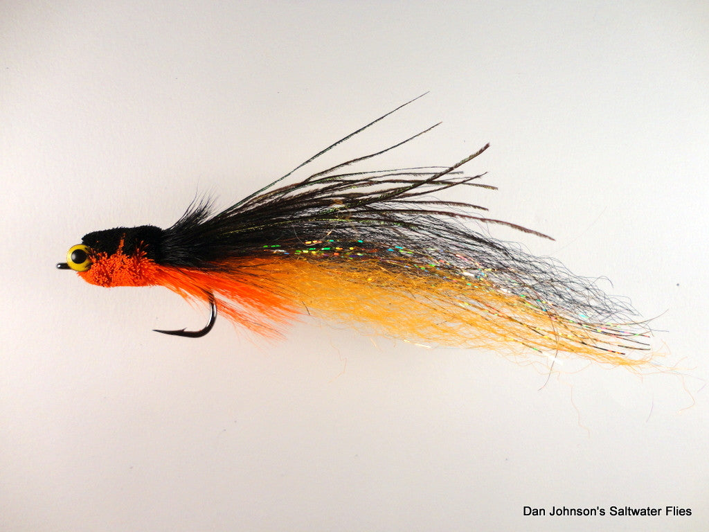 Flat Nose Andino Deceiver - Orange Black, Synthetic IF161