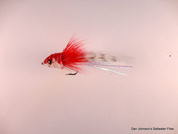 Deerhair Slider- Red White GS010D