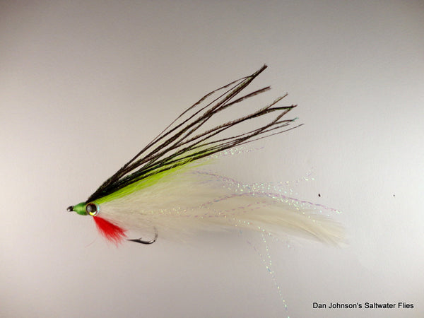 Lefty's Deceiver   Chartreuse White (GS004)