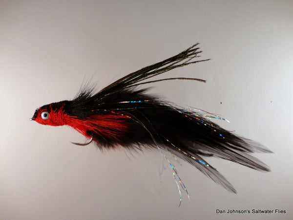 Andino Deceiver - Black Red, Hackle  IF006A