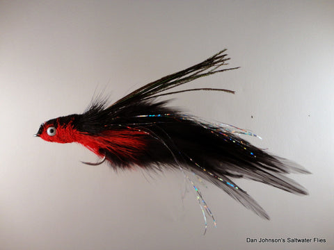 Andino Deceiver - Black Red, Hackle  IF006A