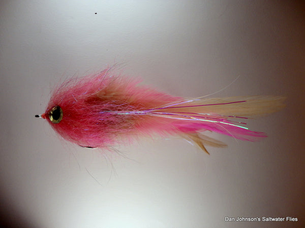 Brush Fly - Tan Pink- Hackle  IF066C
