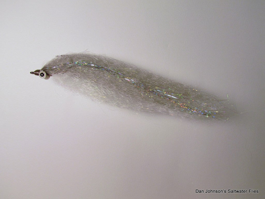 Mega Clouser - Gray Silver  IF069C