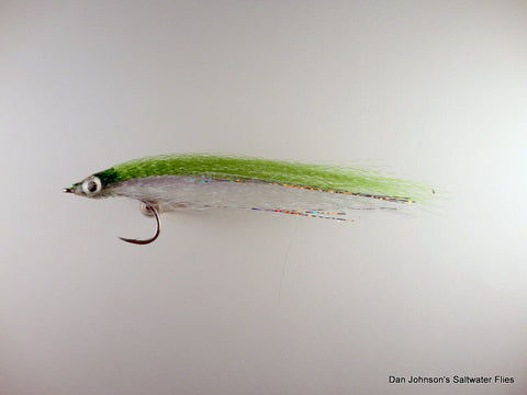 Ultrahair Baitfish  Green Silver White IF076C