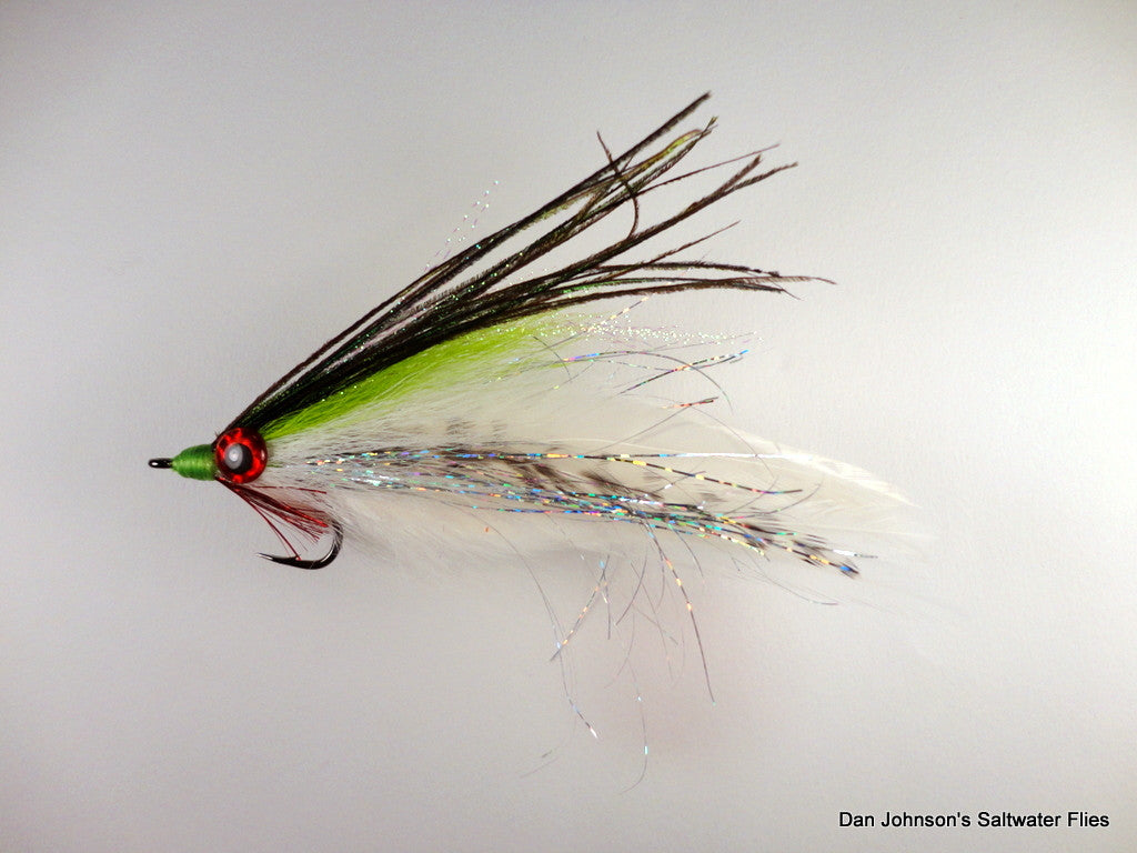 Big Eye Deceiver - Chartreuse White IF115