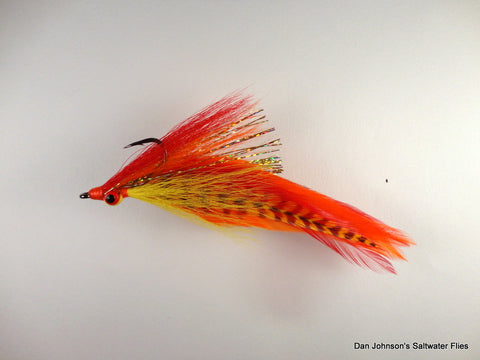 Peacock Bass DeClouser - "Hot Tamale" IF117