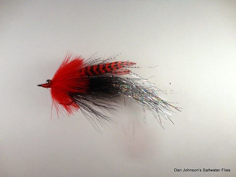 Flashtail Whistler - Red Black Silver IF124
