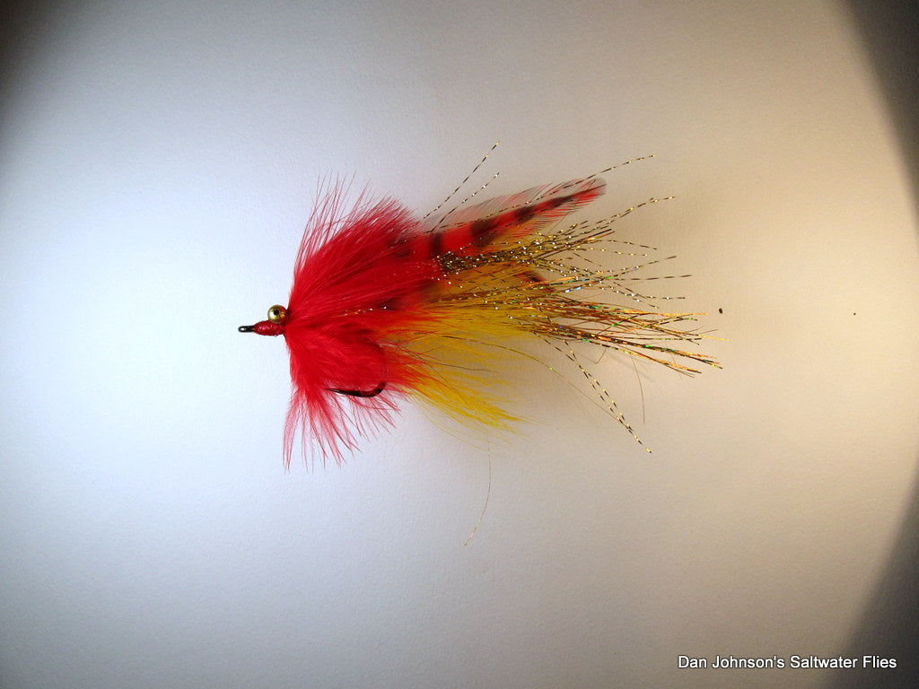 Flashtail Whistler - Red Yellow Gold IF125C
