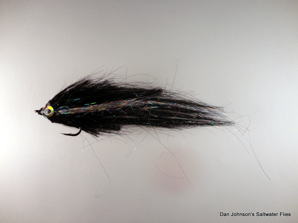Angel Hair Baitfish - Black IF126