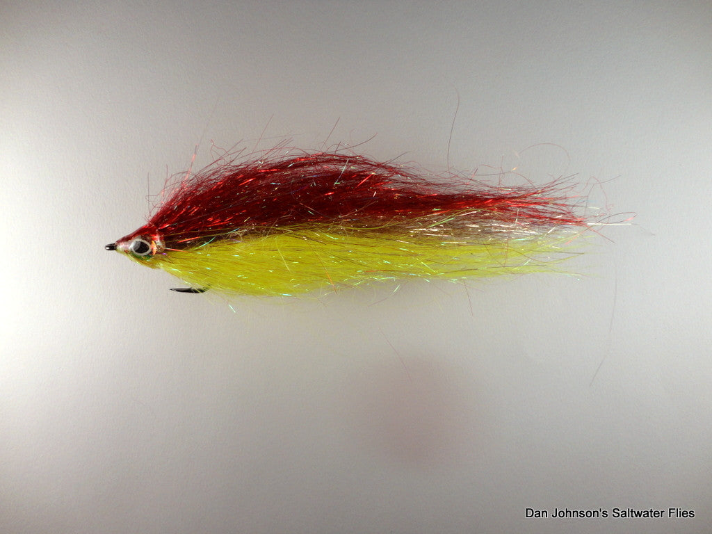 Angel Hair Baitfish - Red Yellow IF130