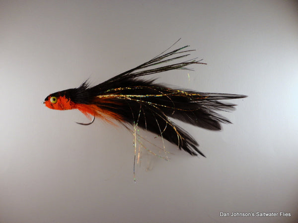 Andino Deceiver - Black Orange, Hackle  IF006B