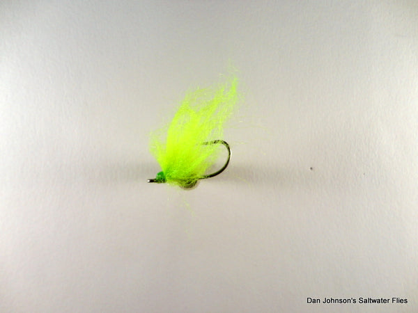 Milkfish Algae Fly - Chartreuse  IF252