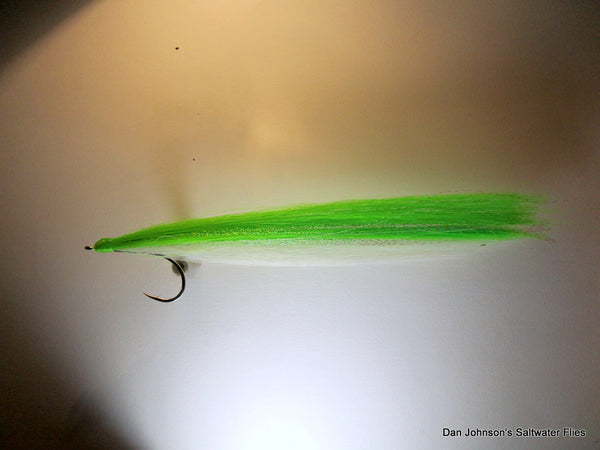 Peacock Gorilla Streamer - Chartreuse White IF305