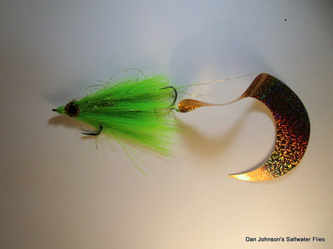 Paulo's Payara Fly - Chartreuse Holo Gold IF 328