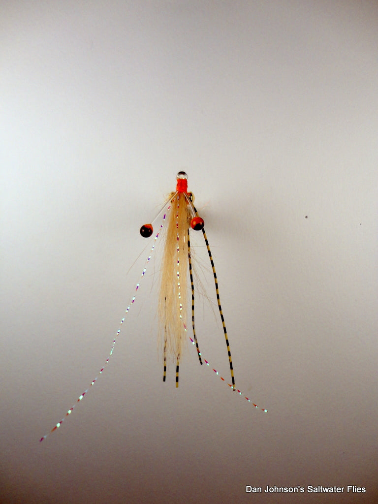 Ghost Shrimp - Tan Orange, Brass Eye  IF565