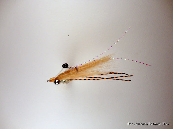 Ghost Shrimp - Tan, Brass Eye IF567