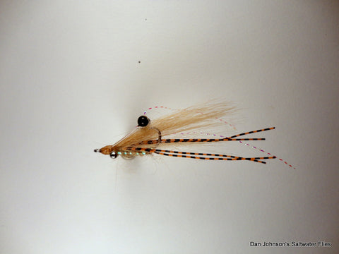 Ghost Shrimp - Tan, Bead Chain Eye  IF569